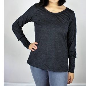 Sarah Bibb wool blend long sleeve shirt